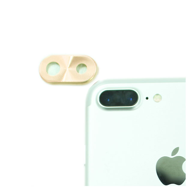 【iPhone8 Plus/7 Plus】背面カメラレンズ保護キャップ レンズガードプロテクター (ゴールド)goods_nameサブ画像