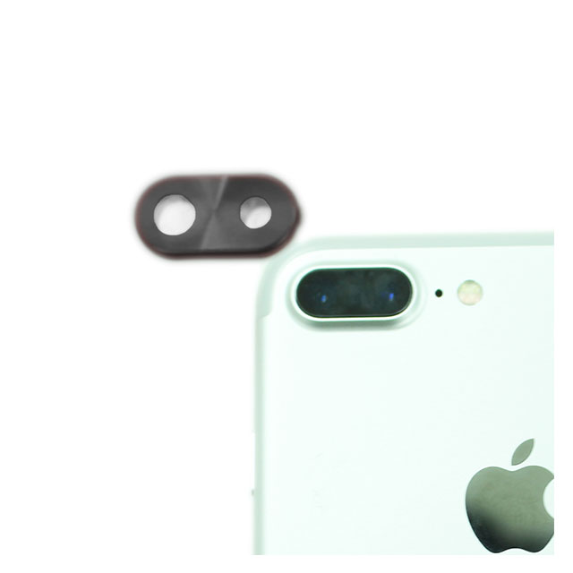 【iPhone8 Plus/7 Plus】背面カメラレンズ保護キャップ レンズガードプロテクター (ブラック)サブ画像