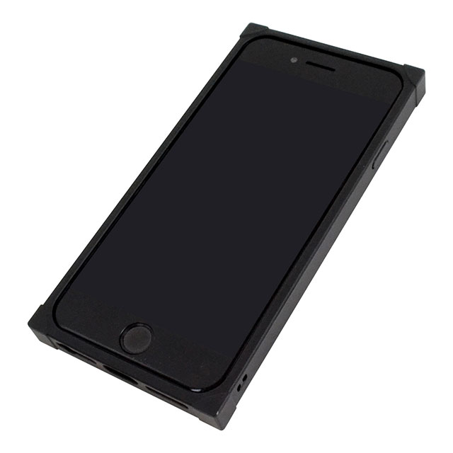 【iPhoneSE(第3/2世代)/8/7/6s/6 ケース】rienda キルティング背面ケース (BLACK)サブ画像