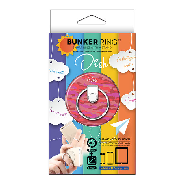 BUNKER RING Dish (PINK CAMO)サブ画像