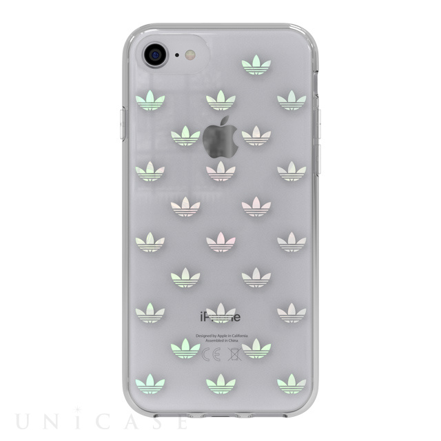 【iPhoneSE(第3/2世代)/8/7/6s/6 ケース】Clear Case (Trefoils colorful logo)