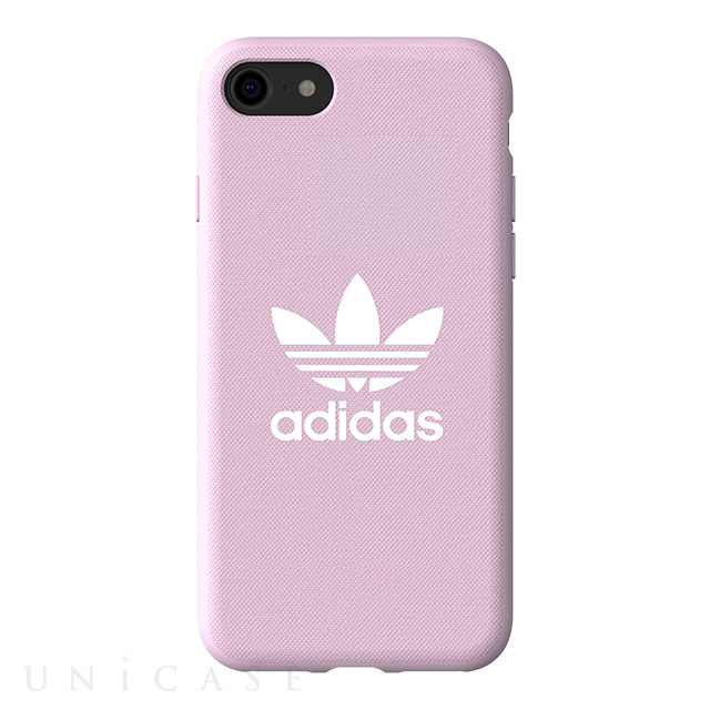 【iPhoneSE(第3/2世代)/8/7/6s/6 ケース】adicolor Moulded Case (Clear Pink)