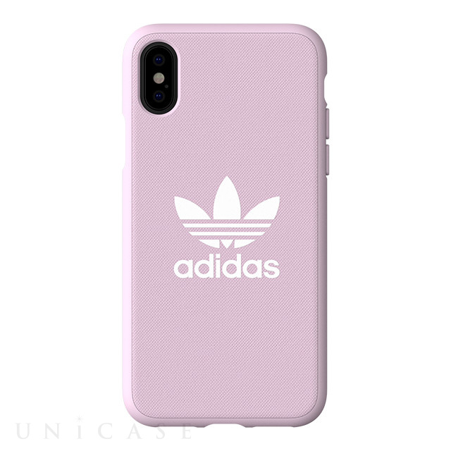 【iPhoneXS/X ケース】adicolor Moulded Case (Clear Pink)