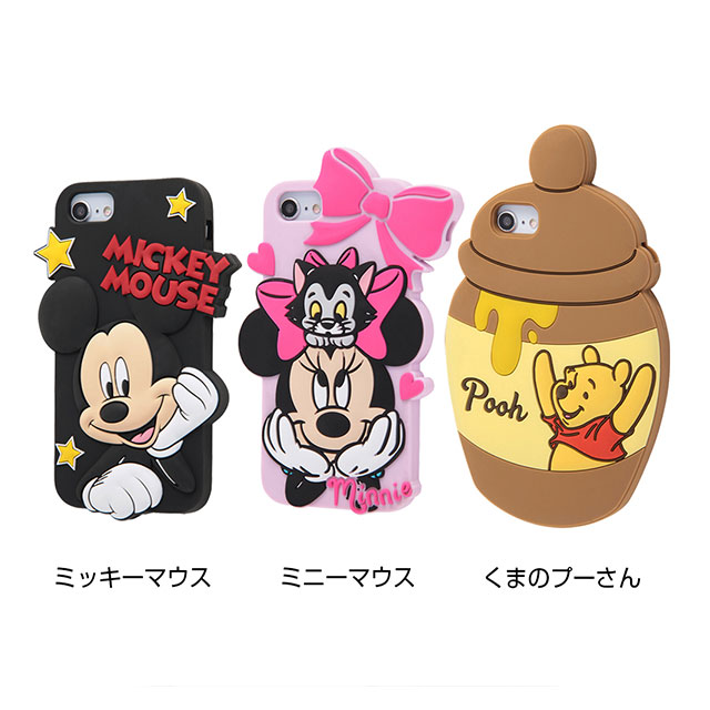 【iPhoneSE(第3/2世代)/8/7/6s/6 ケース】ディズニーキャラクター/シリコンダイカット (ミッキーマウス)goods_nameサブ画像