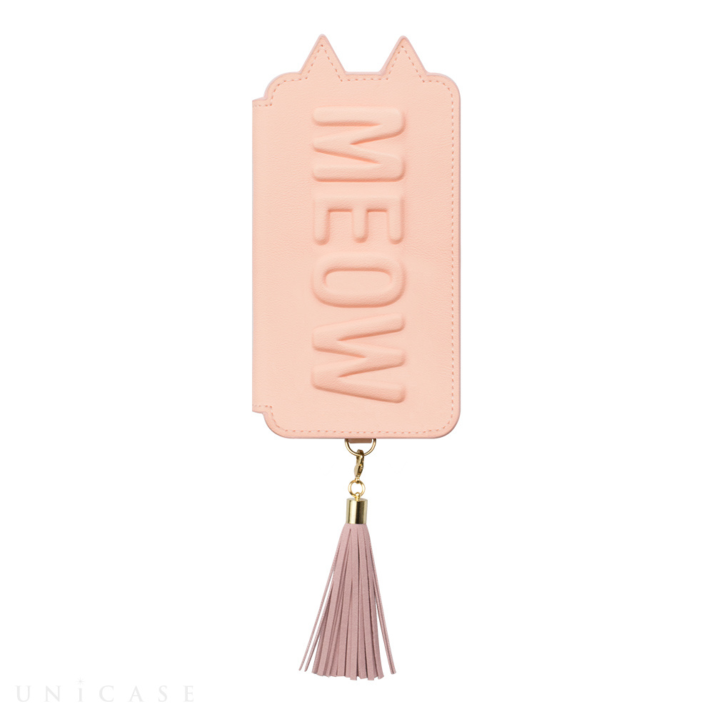 【iPhoneXR ケース】Tassel Tail Cat for iPhoneXR (Pink)