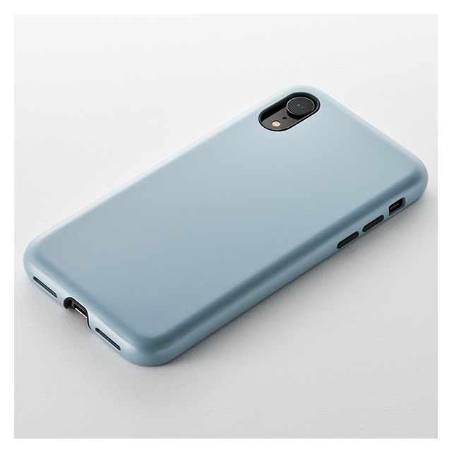 【iPhoneXR ケース】Smooth Touch Hybrid Case for iPhoneXR (Stone Blue)サブ画像