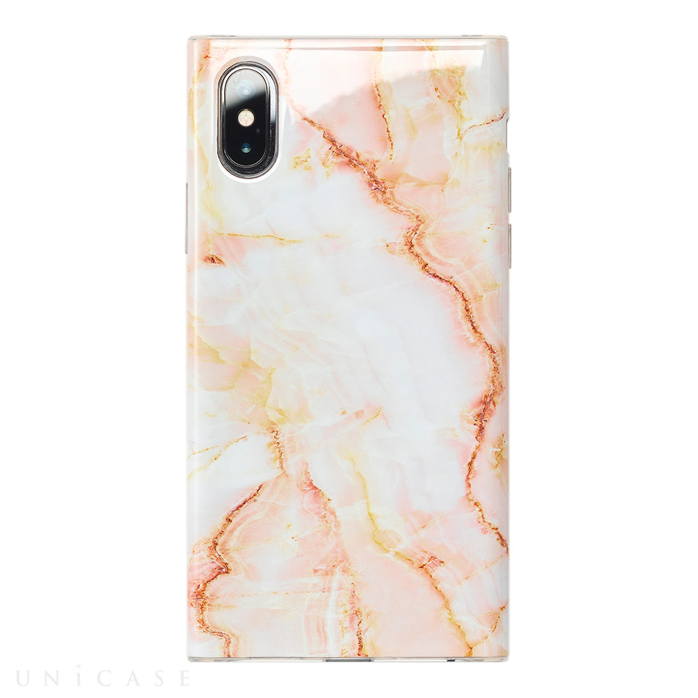 【iPhoneXS/X ケース】Maelys Collections Marble for iPhoneXS/X (Pink)
