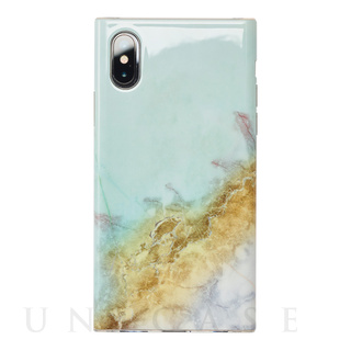 【iPhoneXS/X ケース】Maelys Collections Marble for iPhoneXS/X (Mint)