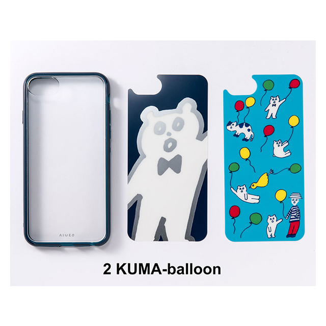 【iPhone8/7/6s/6 ケース】着せかえiPhone case (KUMA-balloon)サブ画像