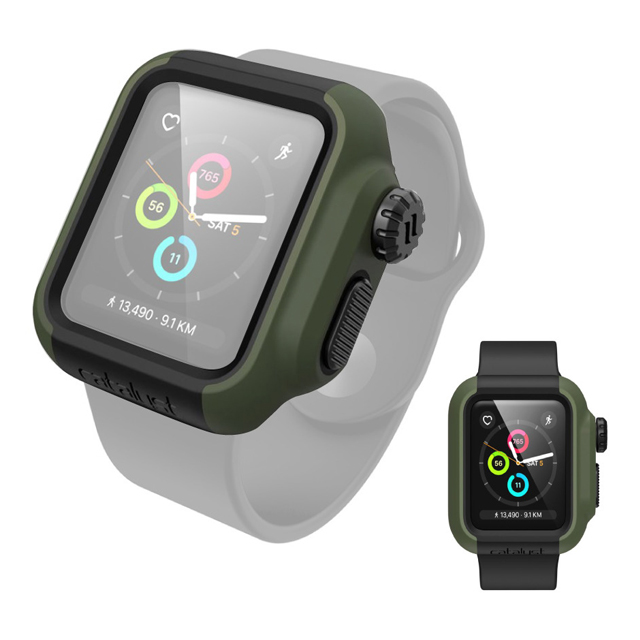 Apple Watch ケース 38mm】Catalyst 衝撃吸収ケース (アーミーグリーンブラック) for Apple Watch  Series3/2 Catalyst iPhoneケースは UNiCASE