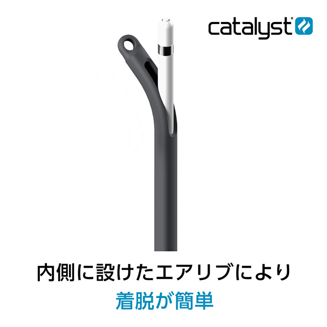 Catalyst Apple Pencil グリップケース (スレートグレー)サブ画像