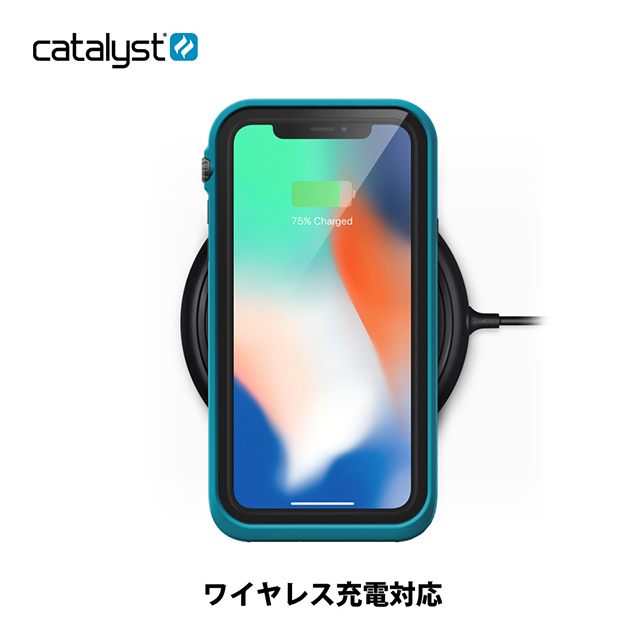 【iPhoneX ケース】Catalyst 完全防水ケース (グレイシアブルー)goods_nameサブ画像