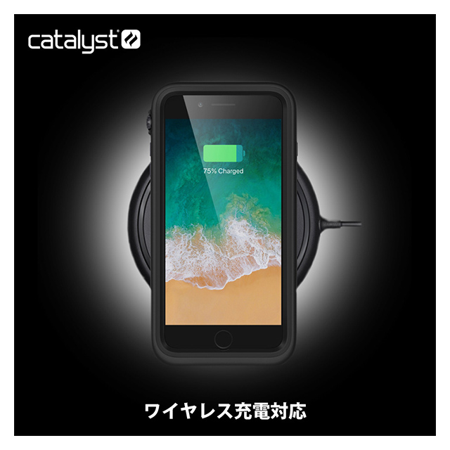 【iPhone8 Plus/7 Plus ケース】Catalyst 完全防水ケース (ブラック)サブ画像
