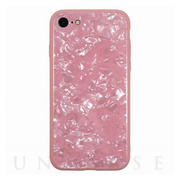 【iPhoneSE(第3/2世代)/8/7 ケース】GLASS PEARL CASE (Pink)