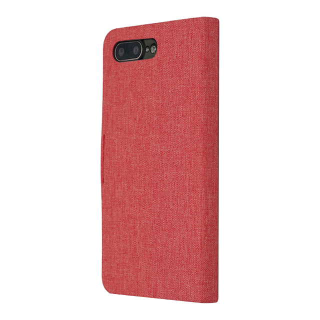 【iPhone8 Plus/7 Plus ケース】Linen flip case (Pink)goods_nameサブ画像