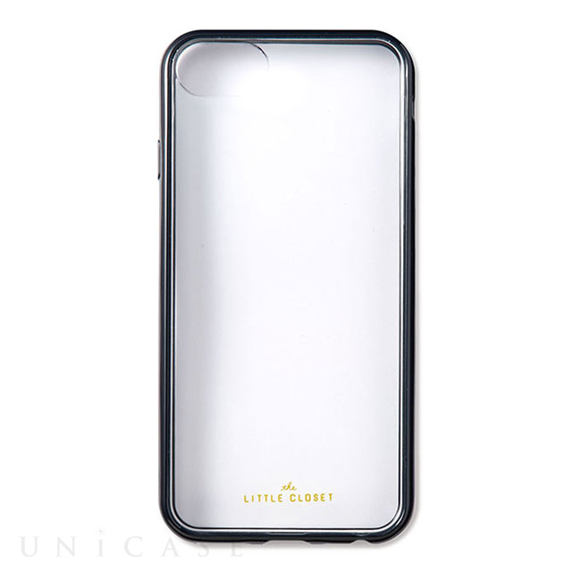 【iPhoneSE(第3/2世代)/8/7/6s/6 ケース】LITTLE CLOSET iPhone case (BLACK)