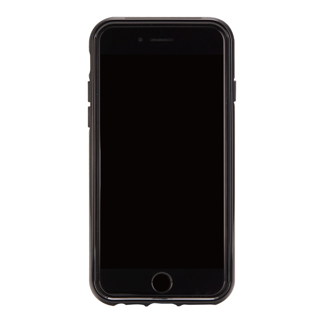 【iPhone8/7/6s/6 ケース】BLACK MARBLE - SILVERサブ画像