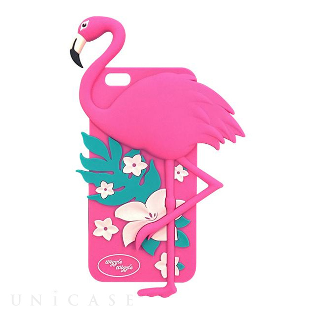 【iPhone8/7/6s/6 ケース】シリコンケース (Flamingo)
