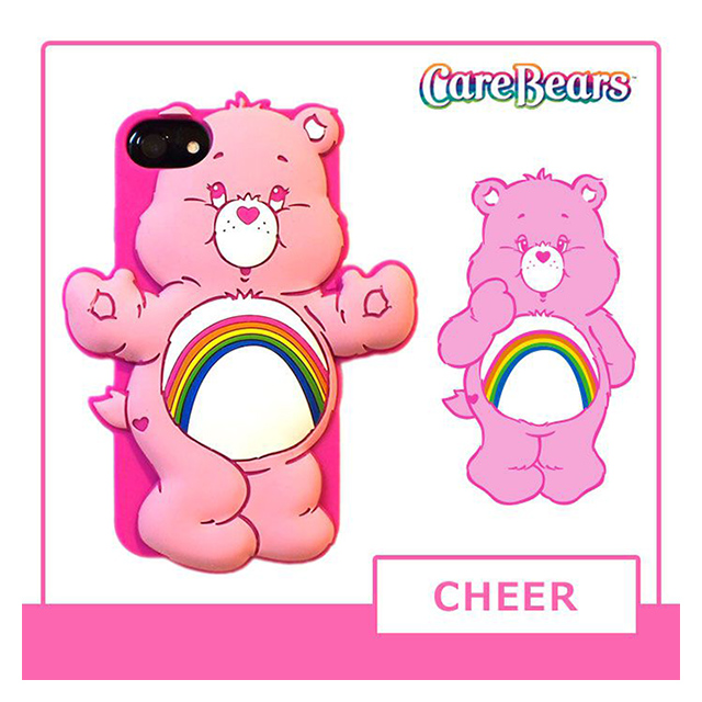 【iPhone8/7/6s/6 ケース】Care Bears シリコンケース (CHEER BEAR)goods_nameサブ画像