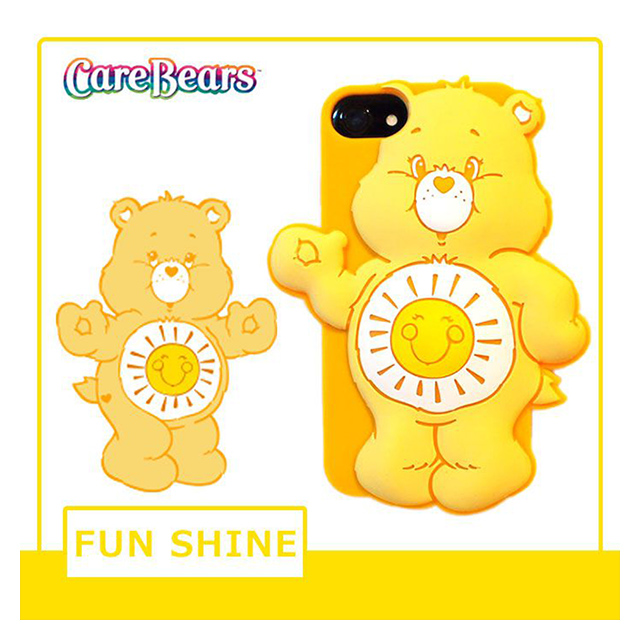 【iPhone8/7/6s/6 ケース】Care Bears シリコンケース (FUNSHIN BEAR)サブ画像
