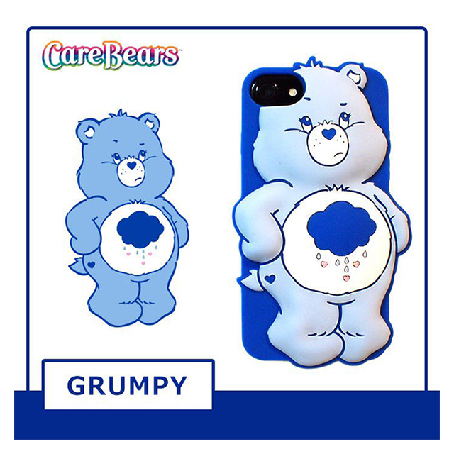 【iPhone8/7/6s/6 ケース】Care Bears シリコンケース (GRUMPY BEAR)サブ画像