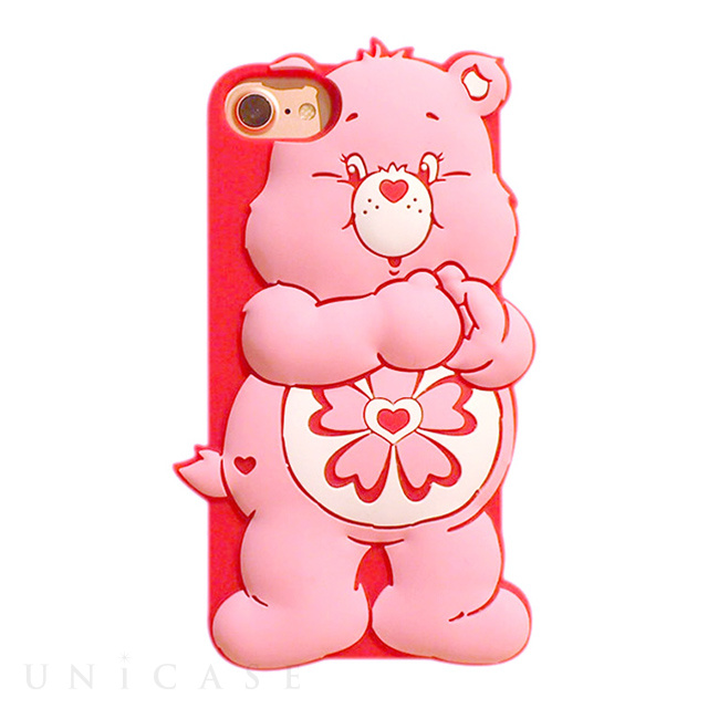 【iPhone8/7/6s/6 ケース】Care Bears シリコンケース (SAKURA BEAR)
