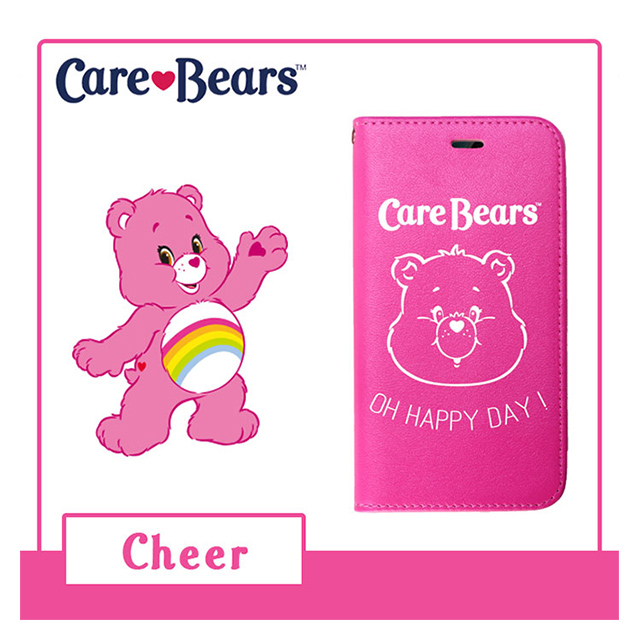 【iPhone8/7/6s/6 ケース】Care Bears × ViVi ダイアリーケース (CHEER BEAR)goods_nameサブ画像