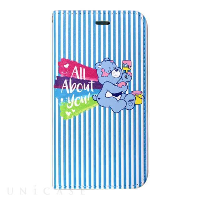 【iPhone8/7/6s/6 ケース】Care Bears × ViVi ダイアリーケース (GRUMPY BEAR)