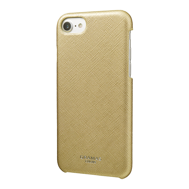 【iPhoneSE(第3/2世代)/8/7/6s/6 ケース】”Quadrifoglio” Shell PU Leather Case (Champagne Gold)サブ画像