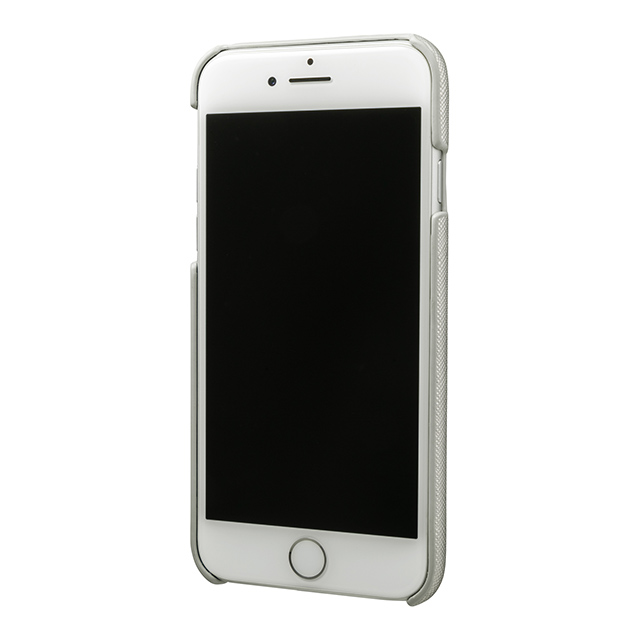 【iPhoneSE(第3/2世代)/8/7/6s/6 ケース】”Quadrifoglio” Shell PU Leather Case (Platinum Silver)サブ画像