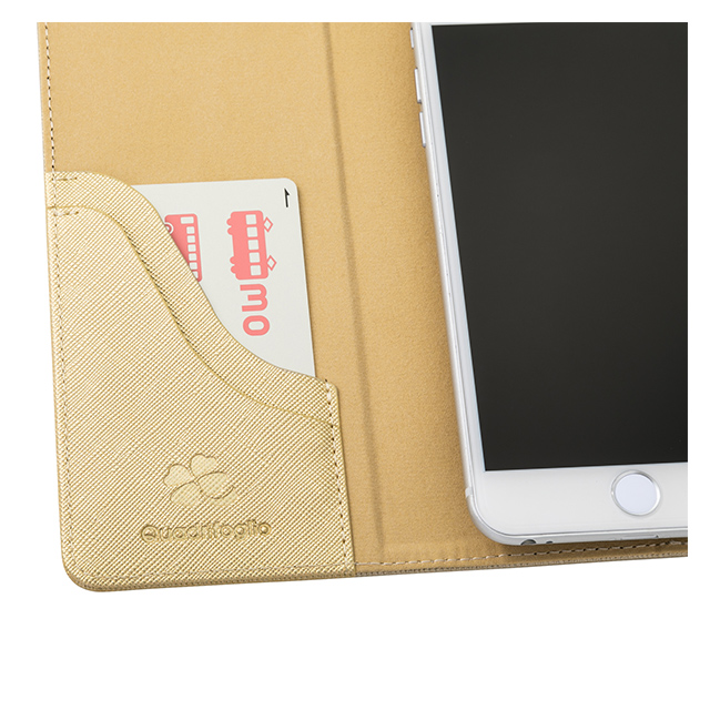【マルチ スマホケース】”Quadrifoglio” Multi PU Leather Case for Smartphone (Champagne Gold)goods_nameサブ画像