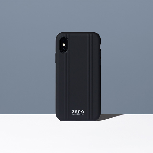 【iPhoneXS ケース】ZERO HALLIBURTON Hybrid Shockproof case for iPhoneXS (Black)サブ画像