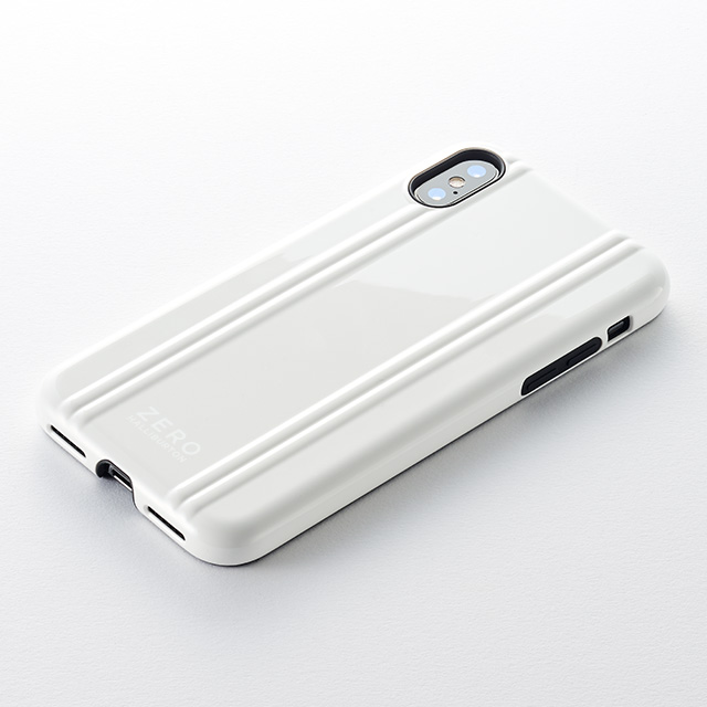 【iPhoneXS ケース】ZERO HALLIBURTON Hybrid Shockproof case for iPhoneXS (White)goods_nameサブ画像