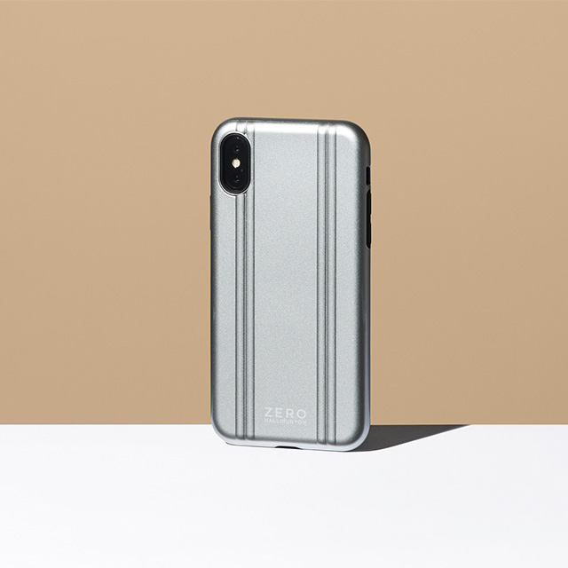 【iPhoneXS ケース】ZERO HALLIBURTON Hybrid Shockproof case for iPhoneXS (White)サブ画像