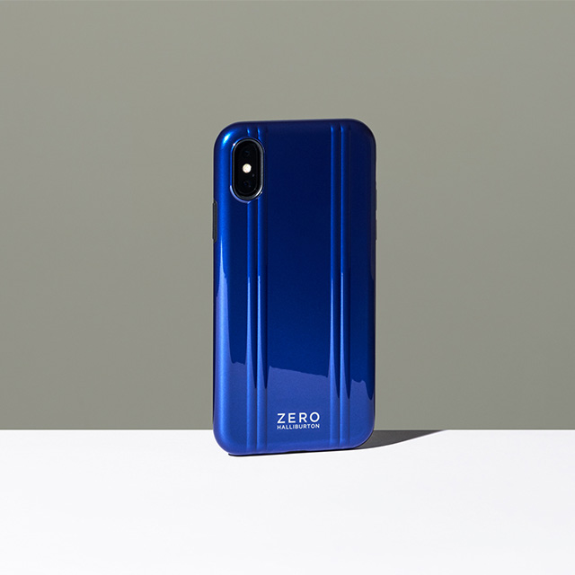 【iPhoneXS ケース】ZERO HALLIBURTON Hybrid Shockproof case for iPhoneXS (Blue)goods_nameサブ画像