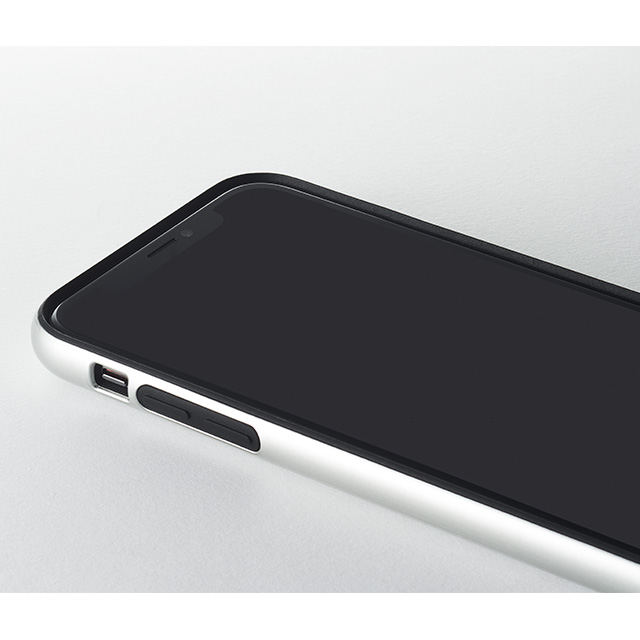 【iPhoneXS ケース】ZERO HALLIBURTON Hybrid Shockproof case for iPhoneXS (Silver)サブ画像