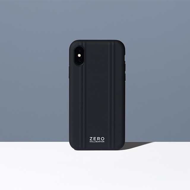 【iPhoneXS ケース】ZERO HALLIBURTON Hybrid Shockproof case for iPhoneXS (Silver)サブ画像