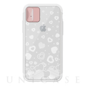 【iPhoneXS/X ケース】Lighting Shield Case Heart (ローズゴールド)