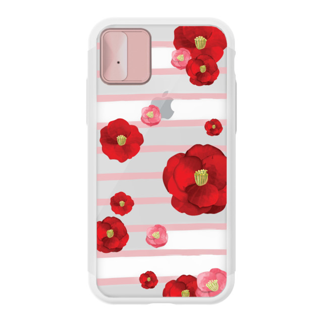 【iPhoneXS/X ケース】Lighting Shield Case Flower Rosa (ローズゴールド)サブ画像