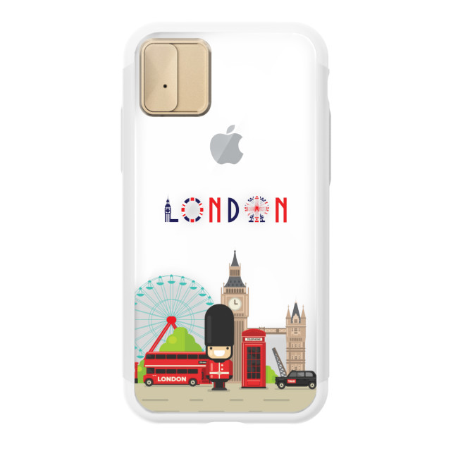 【iPhoneXS/X ケース】Lighting Shield Case Landmark London (ゴールド)サブ画像