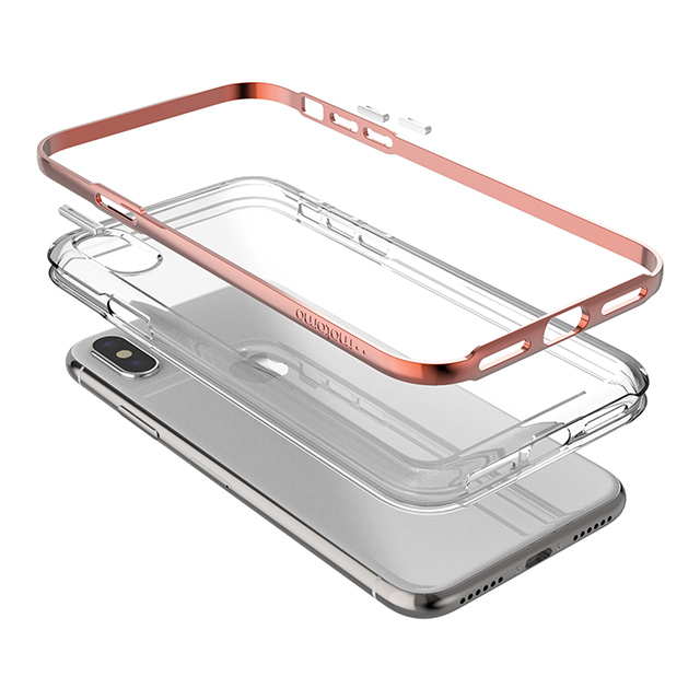 【iPhoneXS/X ケース】ACHROME SHIELD Premium CASE (マットブラック)サブ画像