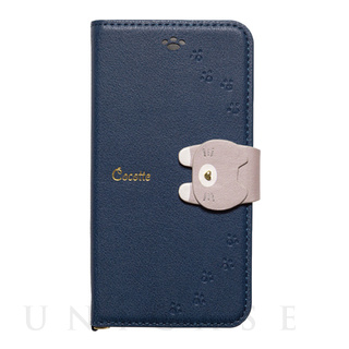 【iPhoneSE(第3/2世代)/8/7/6s/6 ケース】手帳型ケース Cocotte (Navy)