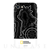 【iPhoneSE(第3/2世代)/8/7 ケース】Topography Case Double Protective (ホワイト)