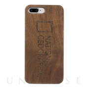 【iPhone8 Plus/7 Plus ケース】Nature Wood (ウォルナット)