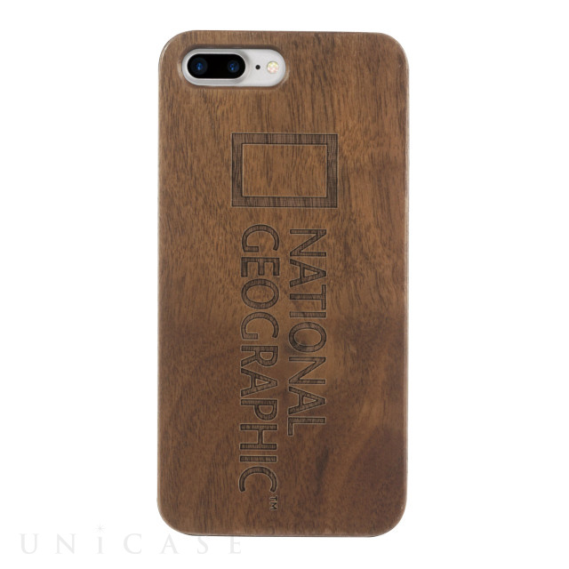 【iPhone8 Plus/7 Plus ケース】Nature Wood (ウォルナット)