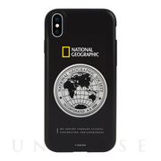 【iPhoneXS/X ケース】Global Seal Metal-Deco Case (ブラック)