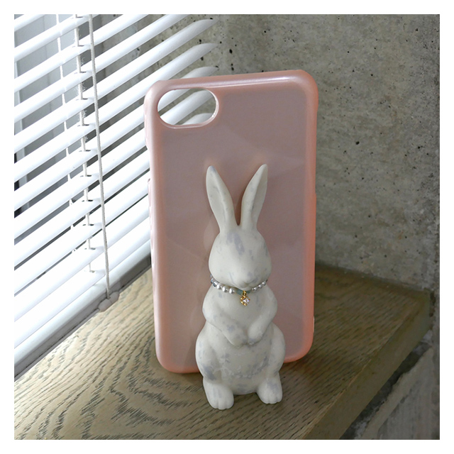 【iPhone8/7/6s/6 ケース】Rabbit Case (White＋Pink)goods_nameサブ画像