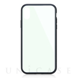 【iPhoneXS/X ケース】[GLASSICA]背面ガラスケース (ホワイト)