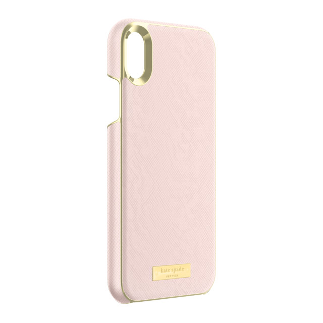 【iPhoneXR ケース】INLAY WRAP -SAFFIANO rose quartzサブ画像