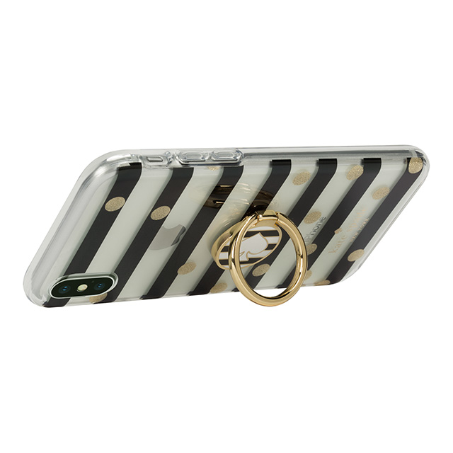 RING STAND (STRIPE black/white/gold)サブ画像